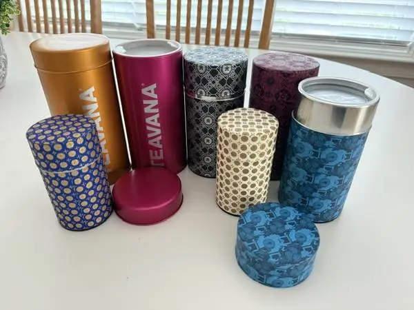 TEA LEAF CONTAINERS