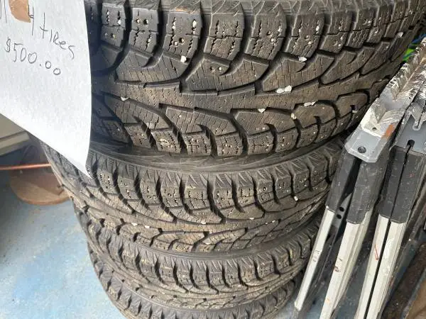 Studded Snow Tires