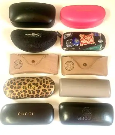 Vintage Versace Medusa Gucci Ray Ban Coach Guess Eyewear Cases