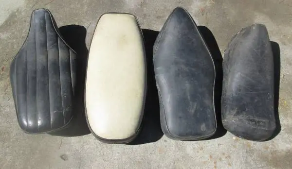 2-Vintage Motorcycle Seats