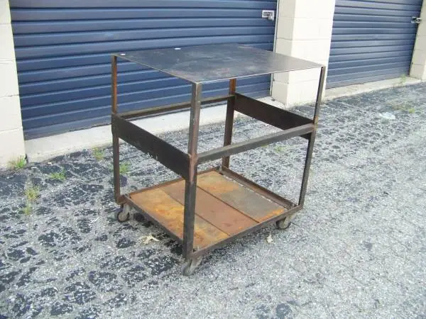 small mobile welding table $75