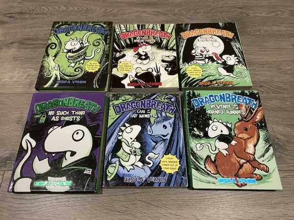 DRAGONBREATH By Ursula Vernon  6 BOOK SET - BOOK 1-6