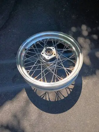Harley davidson spoked wheel
