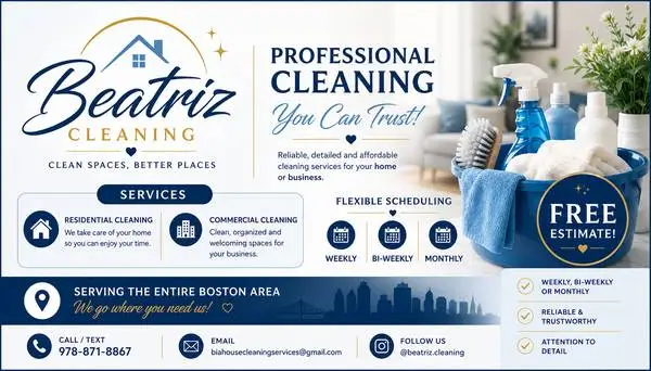 Beatriz cleaning