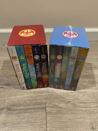 WINGS OF FIRE 1-10 Novels  By Tui Sutherland ~ Paperback