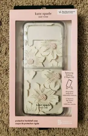 NEW Kate Spade, Carson Quinn Cases (Galaxy ZFlip 3, ZFlip 4)
