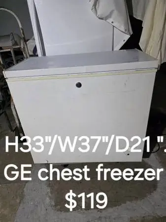 GE. Chest  freezers