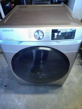 Samsung extra large capacity electric steam dryer