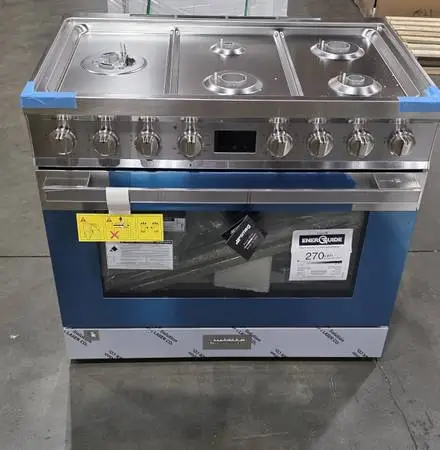 Brand new smug 36 duel fuel gas range
