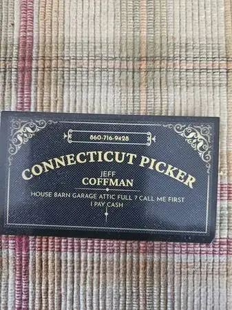 Connecticut Mass picker buying estate items and old things