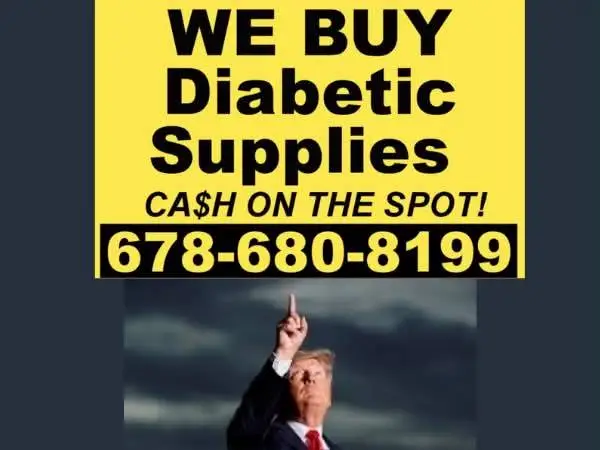 💵 TURN YOUR UNUSED DIABETIC SUPPLIES INTO CASH 💵
