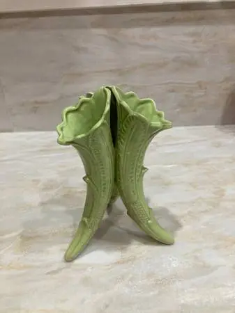 Vintage Tri-Cornucopia Vase