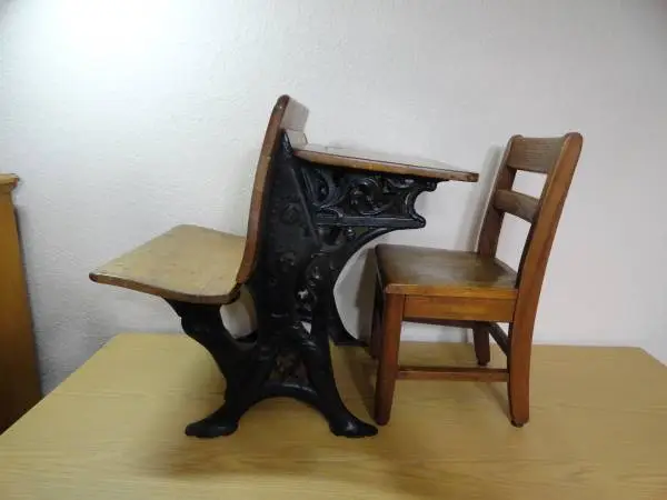 School Desk and Chair