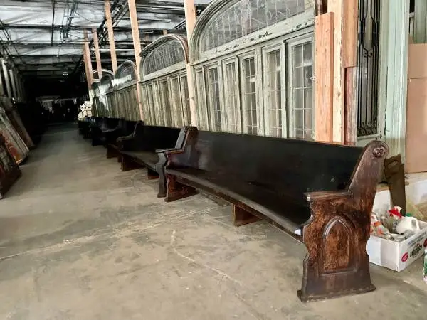 Antique Pews - Many Styles and Sizes Available