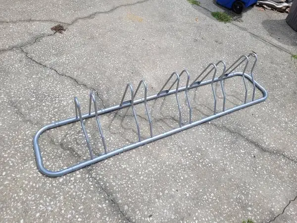 5 Bike Bicycle Floor Parking Adjustable Storage Stand - $30 FIR