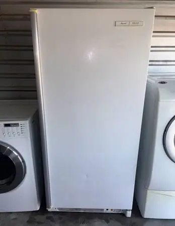 White Imperial Standing Freezer
