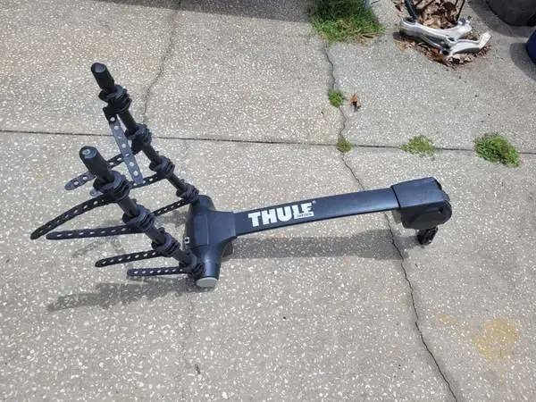 Thule 4 bike trailer Hitch Bicycle Rack for 2 inch or 1.25: Hitch