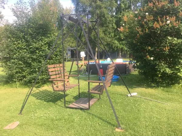 Farmhouse Glider Swing
