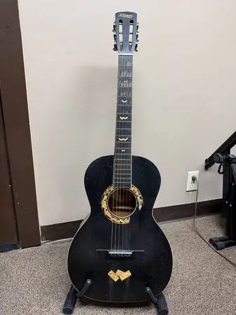 1930s Regal Le Domino Parlor Guitar - Elliott Smith Roman Candle Model