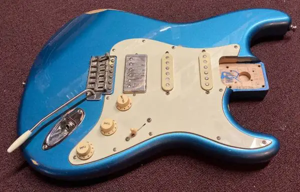 2009 Fender Guitar Body w Upgraded Parts