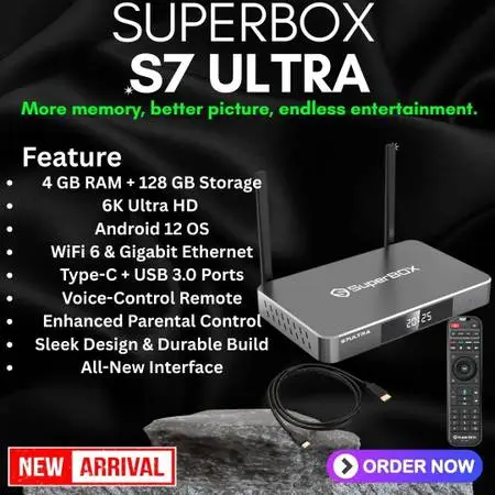 Superbox  .  fire stick fire tv cube for sale/ cut cords save $