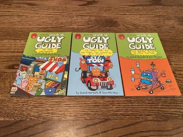 HI ITS THE UGLY DOLL Ugly Guide to the Uglyverse 1-3 Paperback Books