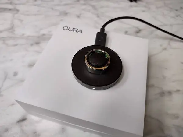 Oura Ring, Gen 3, Silver, Size 7