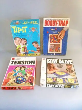 Vintage Action Game s from the 60s & 70s for 2-4 players