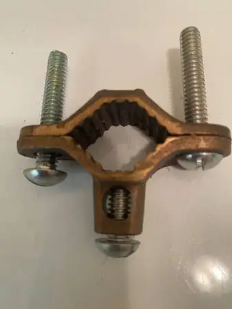 10-2 Brass Ground Clamp