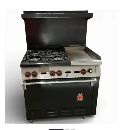 Vintage Wolf Range - 36 - 4 Burners, 12 Griddle