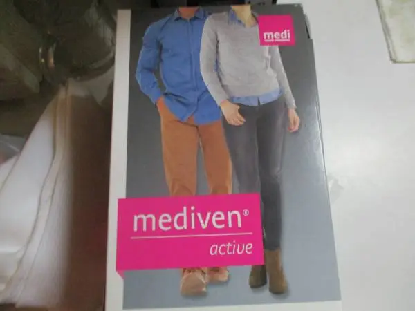 5 Pairs of Compression Socks, Mediven Brand.