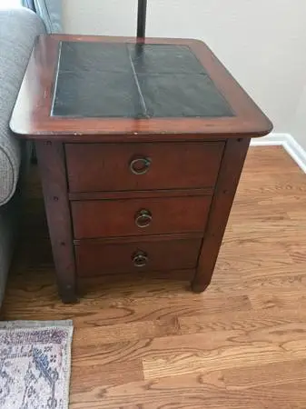 End Table Solid Heavy Wood by Hooker Furniture