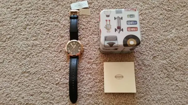 Fossil Chronograph Watch for Men NEW in Box
