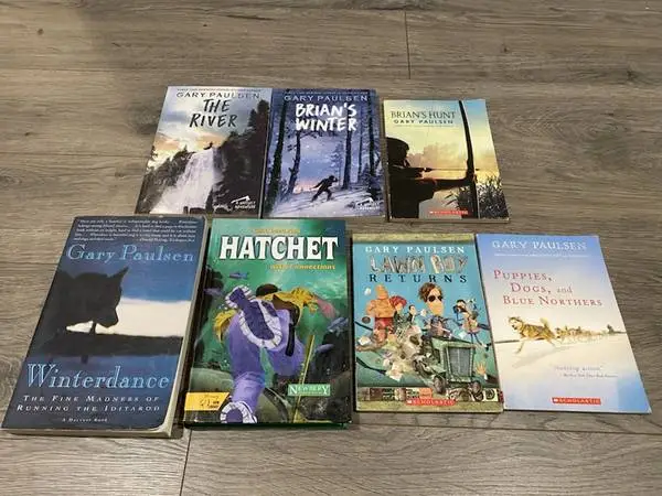 HATCHET, BRIANS WINTER, THE RIVER,  BRIANS HUNT  By Gary Paulsen