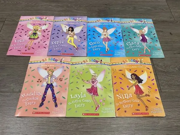 RAINBOW MAGIC ~ THE SUGAR & SPICE FAIRIES BOOKS 1-7 ~ BY DAISY MEADOWS