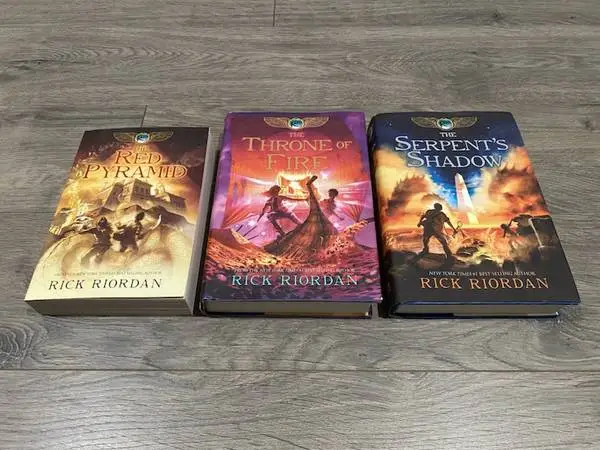RICK RIORDANS ~ THE KANE CHRONICLES Rick Riordan Books 1, 2 & 3 SET