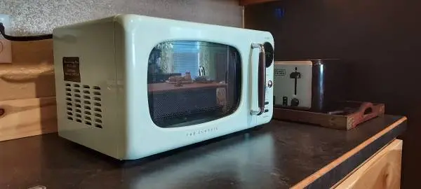 Vintage Retro Style Microwave