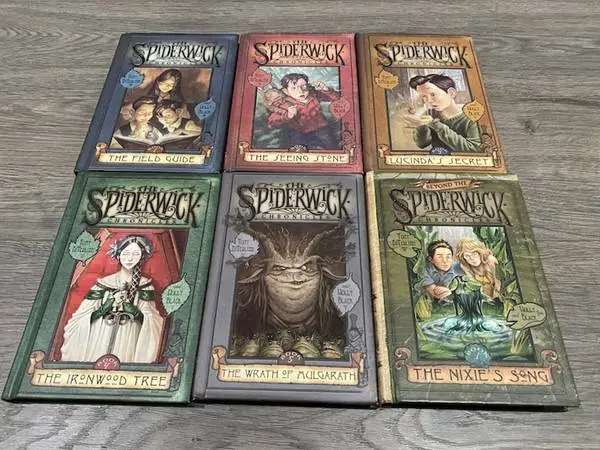 SPIDERWICK CHRONICLES BOOKS SET OF 1-5 HARDCOVER By Black & DiTerlizzi
