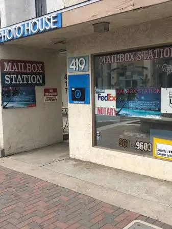 THE MAILBOX STATION at 419 Main Street Huntington Beach for 43 years!
