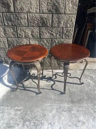 Ashley designer matching end tables
