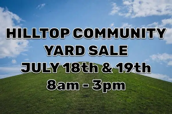 Hilltop Community Yard Sale