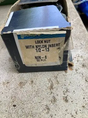 Lock nuts with nylon inserts (60) 1/2