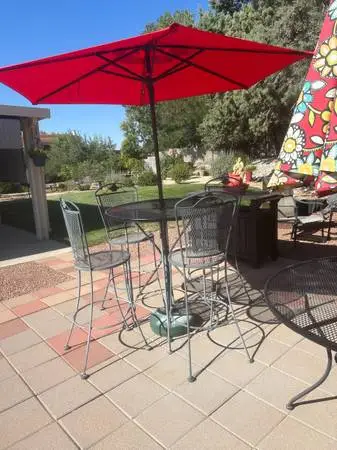 Outdoor table set