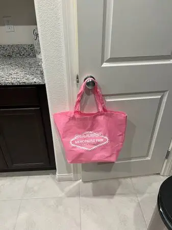 Menopause Fair pink tote bag