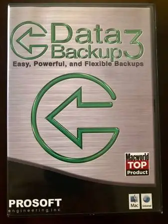 PROSOFT Data Backup 3 Software for Mac Easy, Powerful, and Flexible Backups