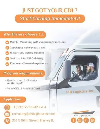 Fresh CDL driver