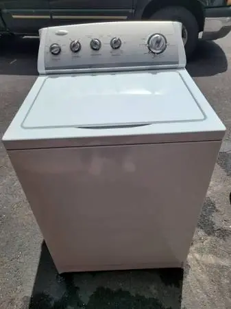 Whirlpool white washer