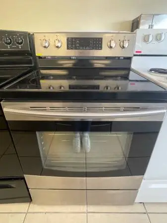 STOVE GLASS TOP SAMSUNG STAINLESS STEEL