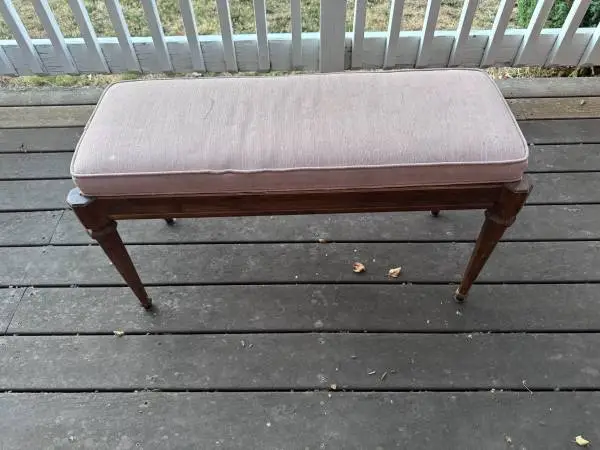 Piano Bench Project w/ Storage