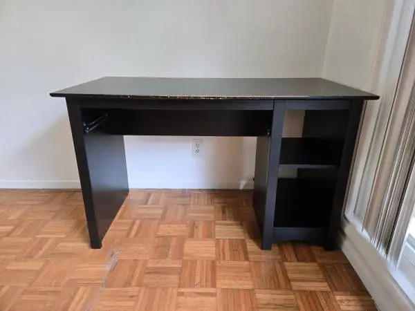 Black desk for $20